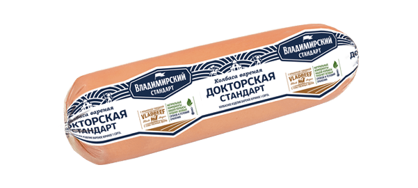 Владимирский стандарт колбаса докторская стандарт 430 г